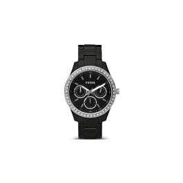 Cinturino per orologio Fossil ES2157 Plastica Nero 18mm